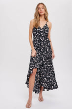 Load image into Gallery viewer, Cleo Floral Print Wrap Dress