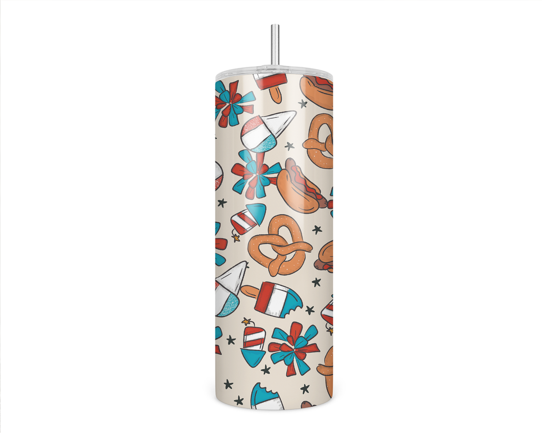 Old Glory Foodie Tumbler