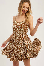 Load image into Gallery viewer, Natasha Leopard Swing Dress
