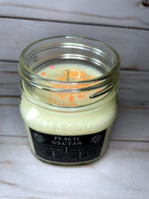 Load image into Gallery viewer, Peach Nectar Glitter Candle
